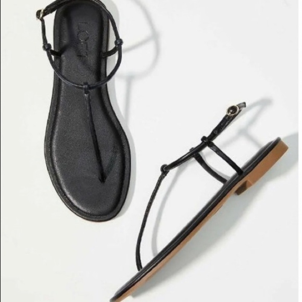 Loft Black Sandals